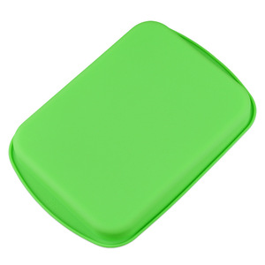 Moule à pain et à gâteau en silicone antiadhésif résistant à la chaleur de qualité alimentaire pour cuisine, plateau de cuisson rectangulaire peu profond pour four - Product Image 5