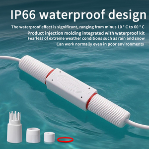Extensor POE Estándar para Exteriores, Impermeable IP66, 10/100 Mbps, 1 Entrada y 1 Salida, 500 Metros de Alcance, Repetidor POE de 48V, Switches de Red - Product Image 4