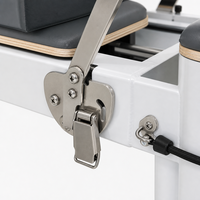 Matériel de fitness de haute qualité pour la maison : Reformer Pilates en aluminium, lit de Pilates en aluminium, Reformer Pilates pliable