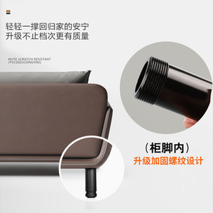 Patas ajustables de aleación de aluminio Zuo Gang de 35 cm, resistentes, para sofá, gabinete, cama, soporte para TV - Product Image 3