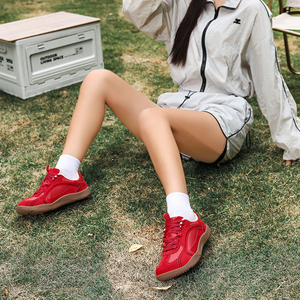 <span class=keywords><strong>Zapatillas</strong></span> deportivas personalizadas de malla con puntera ancha, forma natural del pie, para senderismo al aire libre, entrenamiento, ligeras, informales, de suela plana, estilo barefoot. - Product Image 4