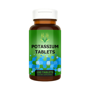 Tabletas de Potasio Personalizadas de Marca, con Potasio para Ayudar a Restaurar los Niveles de Potasio, Suplementación Diaria Conveniente y Sencilla - Product Image 1