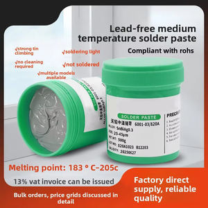 <span class=keywords><strong>Pasta</strong></span> Saldante Ecologica Senza Piombo 0.3 a Media Temperatura No-Clean con Argento per Sigillante Adesivo per Chip SMT - Product Image 4