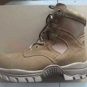 Botas de Entrenamiento de Combate, Corte Medio, <span class=keywords><strong>con</strong></span> <span class=keywords><strong>Cremallera</strong></span>, Tácticas, Transpirables, Antideslizantes, Tacón Bajo, Forro de Cuero, para Hombre y Mujer - Product Image 2