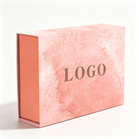 Boîtes cadeaux rigides personnalisées avec logo et impression aquarelle pour emballages de produits de soin et de beauté – Fournitures en gros