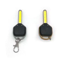 Haute qualité ABS vélo nuit voiture clé pendentif éclairage d'urgence Camping lumière porte-clés anneau porte-clés