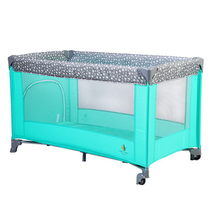Nhỏ Toddler Mini Xách Tay <span class=keywords><strong>Crib</strong></span> Cho Bé Có Thể Gập Lại Bé Playpen Bé Sân Chơi - Product Image 2