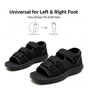 Zapato Postoperatorio <span class=keywords><strong>de</strong></span> Punta Cuadrada con Correas Ajustables y Malla Transpirable para Juanetes, Fracturas <span class=keywords><strong>de</strong></span> Escapoides y Talus, y Rehabilitación <span class=keywords><strong>de</strong></span> Esguinces <span class=keywords><strong>de</strong></span> <span class=keywords><strong>Pie</strong></span> - Product Image 3