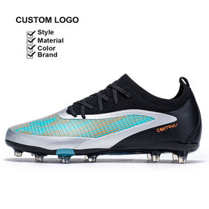 Botas de Fútbol Unisex 2026 Ligeras, Transpirables y Duraderas con Tacos Largos FG, Cómodas, Tallas Grandes, de Caña Baja - Product Image 1