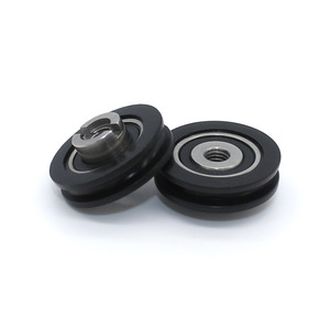 Rodillos de Goma 688RS Sin Polea Suministrados por el Fabricante, Rodillos de Riel en Forma de U con Recubrimiento de Rodamiento y Recubrimiento de Plástico de 5/9.45*24*6 mm - Product Image 2