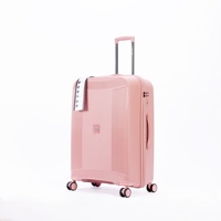 Valise de voyage moderne de luxe extensible, légère, durable, grande capacité, antivol