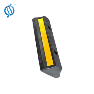 Fermaruote in Gomma per Parcheggio Auto 165CM, Resistente, Giallo/Nero, in Altri Prodotti Stradali - Product Image 4