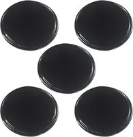 Verstellbare Klebende Gel-Pads für Auto-Armaturenbrett, Rutschfeste Gel-Matte, Multifunktionaler Handyhalter, Transparent/Schwarz, Universal, 4 Stück