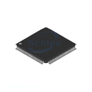 EPM7064BTI100-5 100 TQFP ชิ้นส่วนอิเล็กทรอนิกส์แบบฝังตัว ซื้อออนไลน์ มีสินค้าในสต็อก - Product Image 1