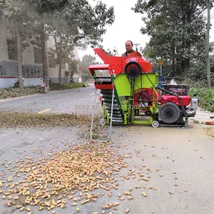 Máquina automática de recolección de cacahuetes, recolector de cacahuetes para granja de cacahuetes, venta al por mayor