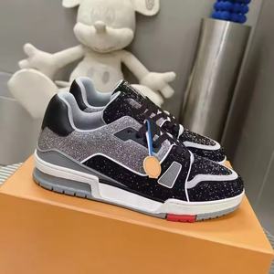 Zapatos Casuales de Piel Auténtica con Diamantes L0VE de Diseño de Lujo y Tendencia de Moda para Hombre DSYX Q1217-04, Novedad de 2025, Ligeros - Product Image 3