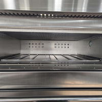 Four à sole électrique commercial de luxe, 3 étages, 6 plateaux, pour boulangerie, pain, pizza, biscuits, gâteaux, équipement de cuisson