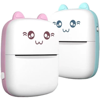 2024 Mini imprimante d'étiquettes photo numérique portable pour enfants cadeaux imprimante thermique de poche