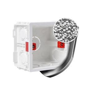 لوازم المعدات الكهربائية ذات نوعية جيدة صندوق خروج المغلوب 3*3 Pvc مفتاح مقبس MK صندوق تركيب كابل صندوق زرع - Product Image 5