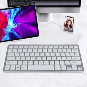 Супер тонкий мини-офисный и домашний портативный 78 клавиш Беспроводная клавиатура для Windows OS/Apple Mac/Android