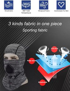 Hochwertige Kaltwetter-<span class=keywords><strong>Ski</strong></span>-Maske Schallabende Hals-Schienenmaske Warme Radfahren Fischen Laufen Gesichtsmaske Schallabende - Product Image 6