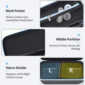 Étui pour lentilles de <span class=keywords><strong>contact</strong></span> journalières personnalisé OEM, convient à plus de 30 lentilles de <span class=keywords><strong>contact</strong></span> jetables, étui de rangement portable pour lentilles de <span class=keywords><strong>contact</strong></span> - Product Image 3