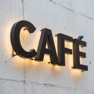 Tên cử<span class=keywords><strong>a</strong></span> hàng bảng 3D logo signage Backlit gắn tường 3D LED chữ ký Backlit kim loạ<span class=keywords><strong>i</strong></span> thư LED dấu hiệu cho doanh nghiệp - Product Image 1