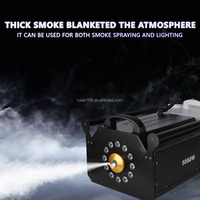 Machine à fumée haute puissance 5000w, pulvérisateur de fumée de scène, machine à brouillard LED pleine couleur