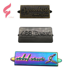 إكسسوارات الأمتعة المعدنية وحقيبة اليد بشعار مخصص مع أجهزة تحمل أسماء تتميز بأنماط لوحات تحمل شعارات مخصصة - Product Image 2