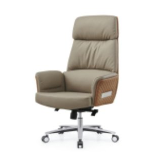 Modern and <b>comfortable</b> office leather <b>chair</b> 37740-A202 - Product Image 2
