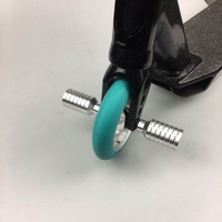 Pièces de pont de scooter cascadeur personnalisées en alliage d'aluminium Neo Chrome Park Scooter Pegs pour scooters électriques