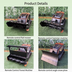 <span class=keywords><strong>Tondeuse</strong></span> à gazon autotractée sans fil télécommandée MTSK1000, débroussailleuse à fléaux avec moteur 4 temps, kit de <span class=keywords><strong>pièces</strong></span> de rechange, service fiable - Product Image 3