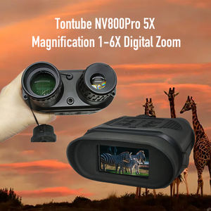 กล้องส่องทางไกล NV800PRO 1080P FHD สำหรับการล่าสัตว์, กล้องส่องทางไกลทั้งกลางวันและกลางคืน100% ความมืด - Product Image 5