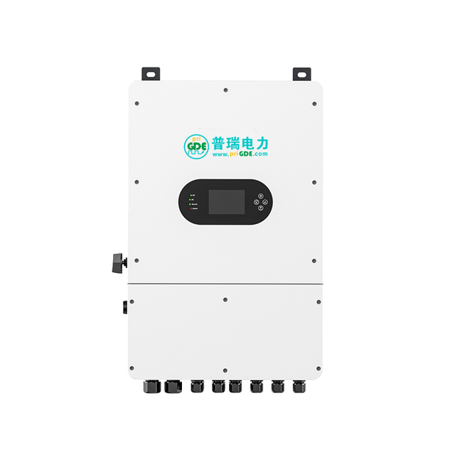 Solar Inverter Hybrid Inverter 10kw 12kw 48v Mppt Wall-mounted Single Phase Off Grid Inverter IP65