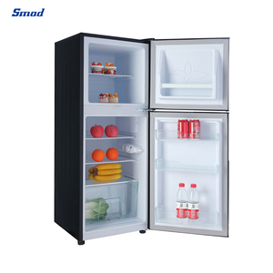 Household 12V <b>Refrigerator</b> Double Door Top Freezer Fridge - Product Image 3