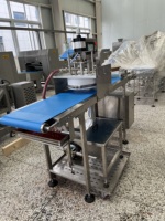 Distributeur de sauce à pizza électrique entièrement automatique, machine industrielle à haute efficacité, en acier inoxydable 304, pour la production de garnitures de pizza