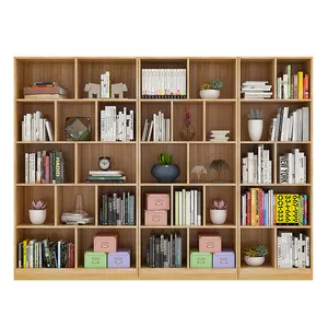 2021ใหม่ออกแบบโมเดิร์นธรรมชาติอุตสาหกรรมเด็ก Cabinet Office Bookshelf