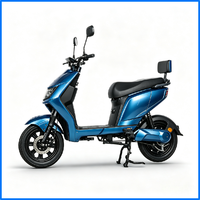 1000W 60V Battery Powered Electric Motorbike Front Disc Rear Drum Brake System, Compact Body CBU CKD Container Shipment