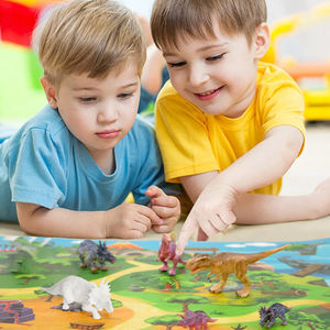 ของเล่นไดโนเสาร์เพื่อการศึกษาสำหรับเด็ก3-8-<span class=keywords><strong>2</strong></span>ใน1ชุดภาพวาด DIY พร้อมรถ Dino pullback | ชุดศิลปะและงานฝีมือ - Product Image 2