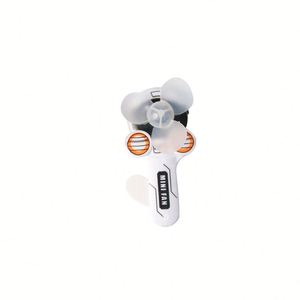 Ventilateur portable écologique avec un design mignon de dessin animé, refroidisseur d'air manuel à pression pour l'été, idéal pour une utilisation en classe - Product Image 1