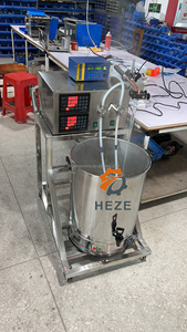 Macchina per la produzione di candele profumate <span class=keywords><strong>a</strong></span> pilastro in barattolo, con pompa <span class=keywords><strong>a</strong></span> ingranaggi, per paraffina calda, cera d'api e soia, con funzioni di riempimento, fusione e miscelazione - Product Image 4