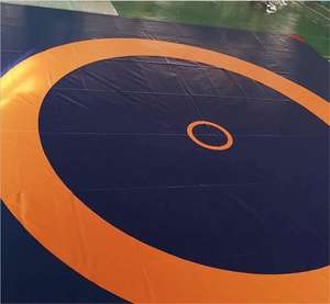 Alfombrillas DE LUCHA <span class=keywords><strong>UWW</strong></span> personalizadas de fábrica, cubierta de PVC, alfombrillas de lucha estándar de espuma XPe - Product Image 5