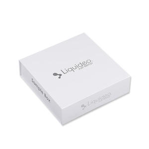 Boîte cadeau en papier pliable magnétique blanche recyclable personnalisée, boîte cadeau de luxe pour soins de la peau - Product Image 2