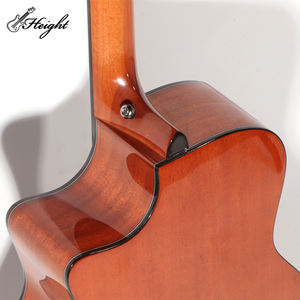<span class=keywords><strong>Guitarra</strong></span> acústica de madera de abeto con patrón de onda de instrumento de música con logotipo personalizado de 41 pulgadas a precio de fábrica para reproductores de música - Product Image 6