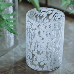 Lọ Nến Thủy Tinh Dập Nổi Đáy Tròn Tùy Chỉnh Bằng Tay Thiết Kế Da Báo Sang Trọng Có Đốm Màu - Product Image 4