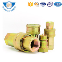 Haute Pression En Laiton/en acier inoxydable Hydraulique Rapide Coupleur Rapide Hydraulique Raccord