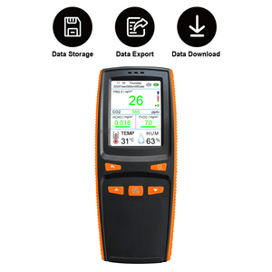 Moniteur de qualité de l'air intérieur professionnel 10-en-1 portable avec interface de données et téléchargement du pilote - Product Image 5