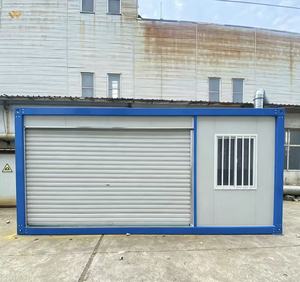 Maison mobile de type porte à enroulement électrique de 20 pieds ou 40 pieds, utilisable comme <span class=keywords><strong>garage</strong></span>, entrepôt ou maison conteneur modulaire - Product Image 1
