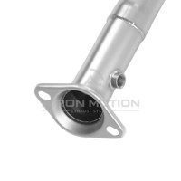 Échappement Catback à Valve en Acier Inoxydable 304 de 1,6 mm d'épaisseur, Soudé à l'Échelle de Poisson, Fixation Directe par Boulons, Compatible Mazda 3 BM 14-18 et CX-5