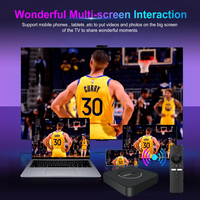 Boîtier TV Topleo Quad Core avec télécommande vocale, prise en charge du Wi-Fi 6 8K, Android TV Box Android 13, décodeur Android TV, Smart TV Box